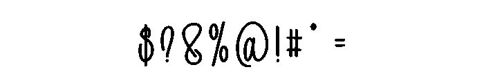 Wedding Bluebell Font OTHER CHARS