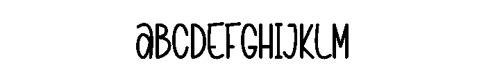 Wedding Bookish Font UPPERCASE