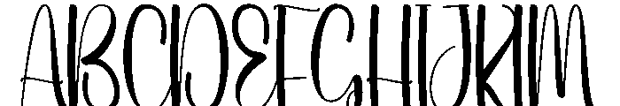 Wedding Briliant Font UPPERCASE
