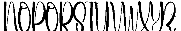 Wedding Briliant Font UPPERCASE