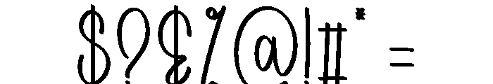 Wedding Briochen Font OTHER CHARS