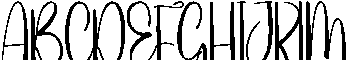 Wedding Britany Font UPPERCASE