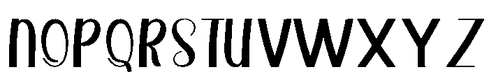 Wedding Building Font UPPERCASE