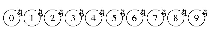 Wedding Butterfly Font OTHER CHARS