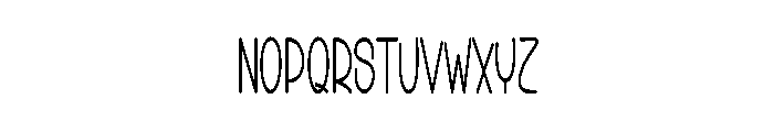 Wedding Childs Font LOWERCASE