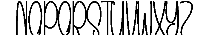 Wedding Clipart Font UPPERCASE