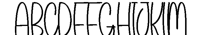 Wedding Country Font UPPERCASE