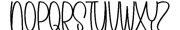 Wedding Country Font UPPERCASE