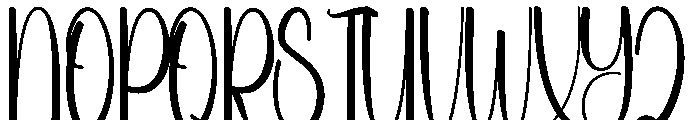 Wedding Cowboy Font UPPERCASE
