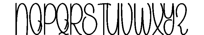 Wedding Cutegirl Font UPPERCASE