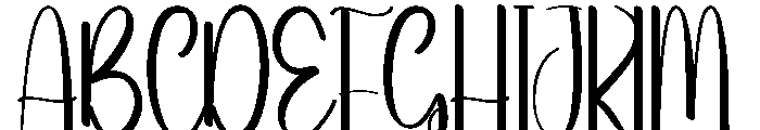 Wedding Days Font UPPERCASE