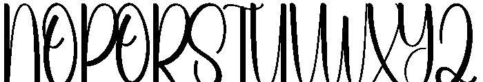Wedding Days Font UPPERCASE