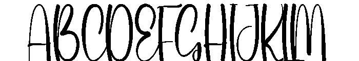 Wedding Detailing Font UPPERCASE