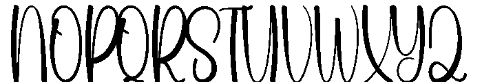 Wedding Detailing Font UPPERCASE