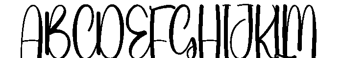 Wedding Digitaling Font UPPERCASE