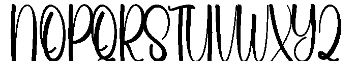 Wedding Digitaling Font UPPERCASE