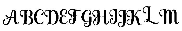 Wedding_Empress Font UPPERCASE