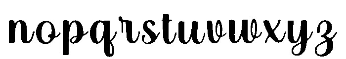 Wedding_Empress Font LOWERCASE