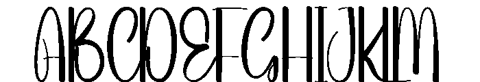 Wedding Encanting Font UPPERCASE