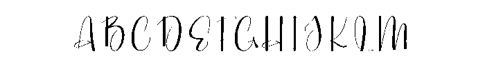 Wedding Enchanting1 Font UPPERCASE