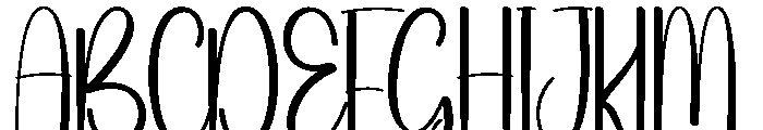Wedding Gabrielle Font UPPERCASE