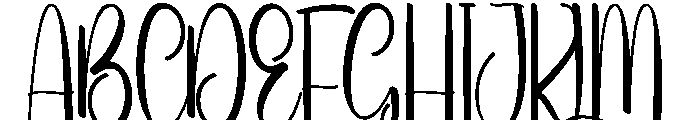Wedding Grumble Font UPPERCASE