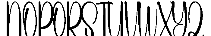Wedding Grumble Font UPPERCASE