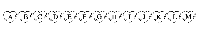 Wedding Heart Serif FONT