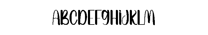 Wedding Honey Font UPPERCASE