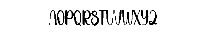 Wedding Honey Font LOWERCASE