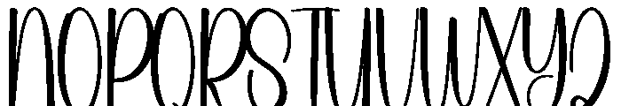 Wedding Melodies Font UPPERCASE