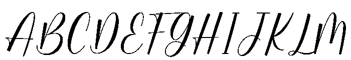 Wedding Nayla Font UPPERCASE
