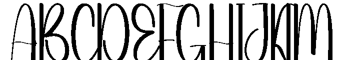 Wedding North Font UPPERCASE