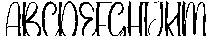 Wedding Parade Font UPPERCASE
