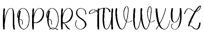 Wedding Photographer Font UPPERCASE