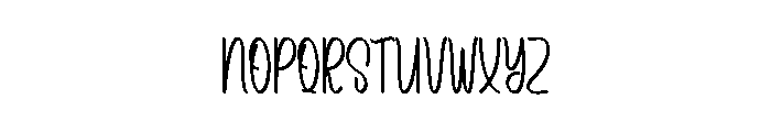 Wedding Prospect Font UPPERCASE