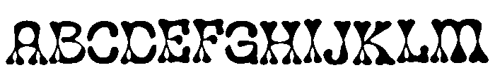 Wedding_Retro Font UPPERCASE