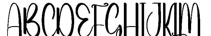 Wedding Scratch Font UPPERCASE