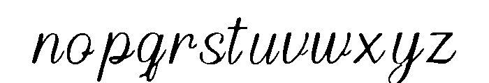 Wedding_Script Font LOWERCASE