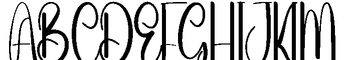 Wedding Shadow Font UPPERCASE