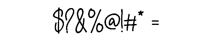 Wedding Signature Regular Font OTHER CHARS