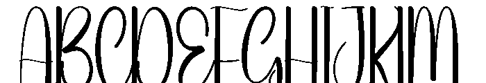 Wedding Space Font UPPERCASE