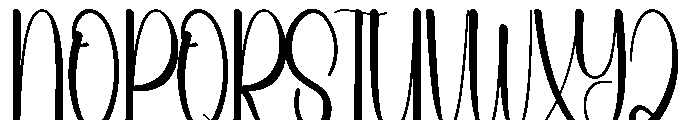 Wedding Space Font UPPERCASE