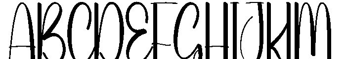 Wedding Staying Font UPPERCASE