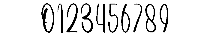 Wedding Stocking Font OTHER CHARS