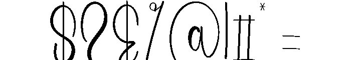 Wedding Sublime Font OTHER CHARS