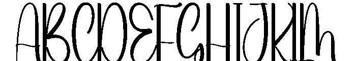 Wedding Sublime Font UPPERCASE
