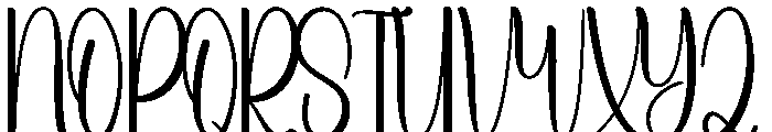 Wedding Sublime Font UPPERCASE