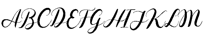 Wedding Trope Regular Font UPPERCASE
