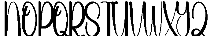 Wedding Varsity Font UPPERCASE